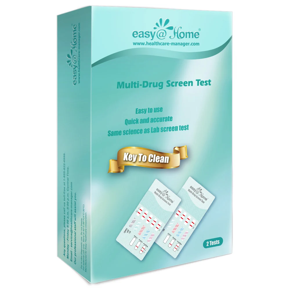 2 Pack - 10 Panel Instant Home Drug Test Dip - EDOAP-3104 - Image 3