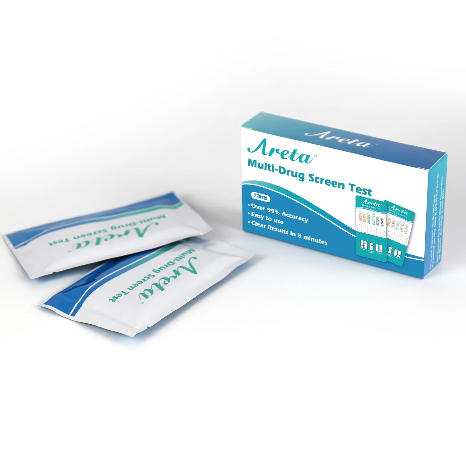 Areta 12 Panel Urine Drug Test Dip Card Kit #ADTP-6125B