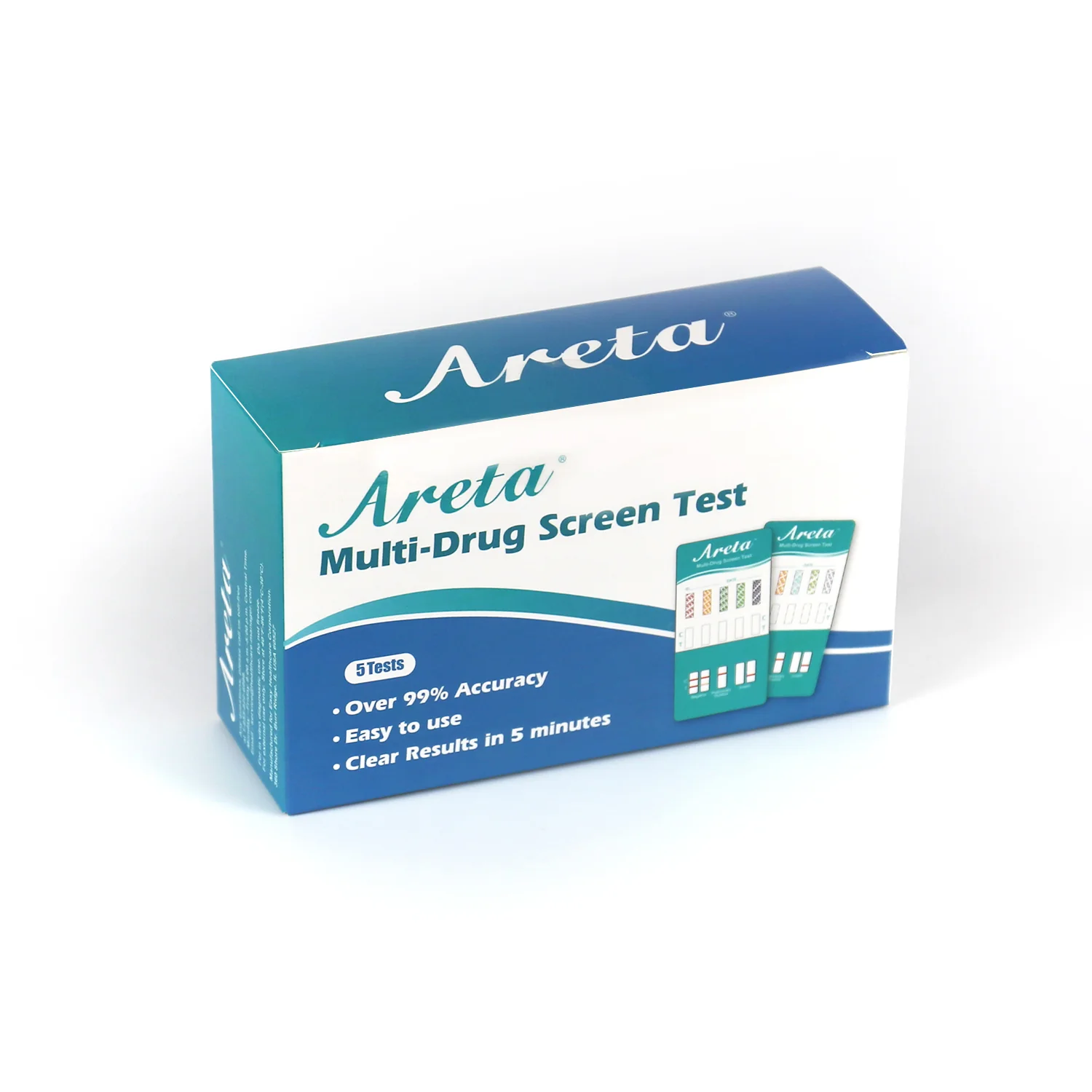 Areta 5 Panel Urine Drug Test Dip Card Kit #ADTP-254 - Image 8
