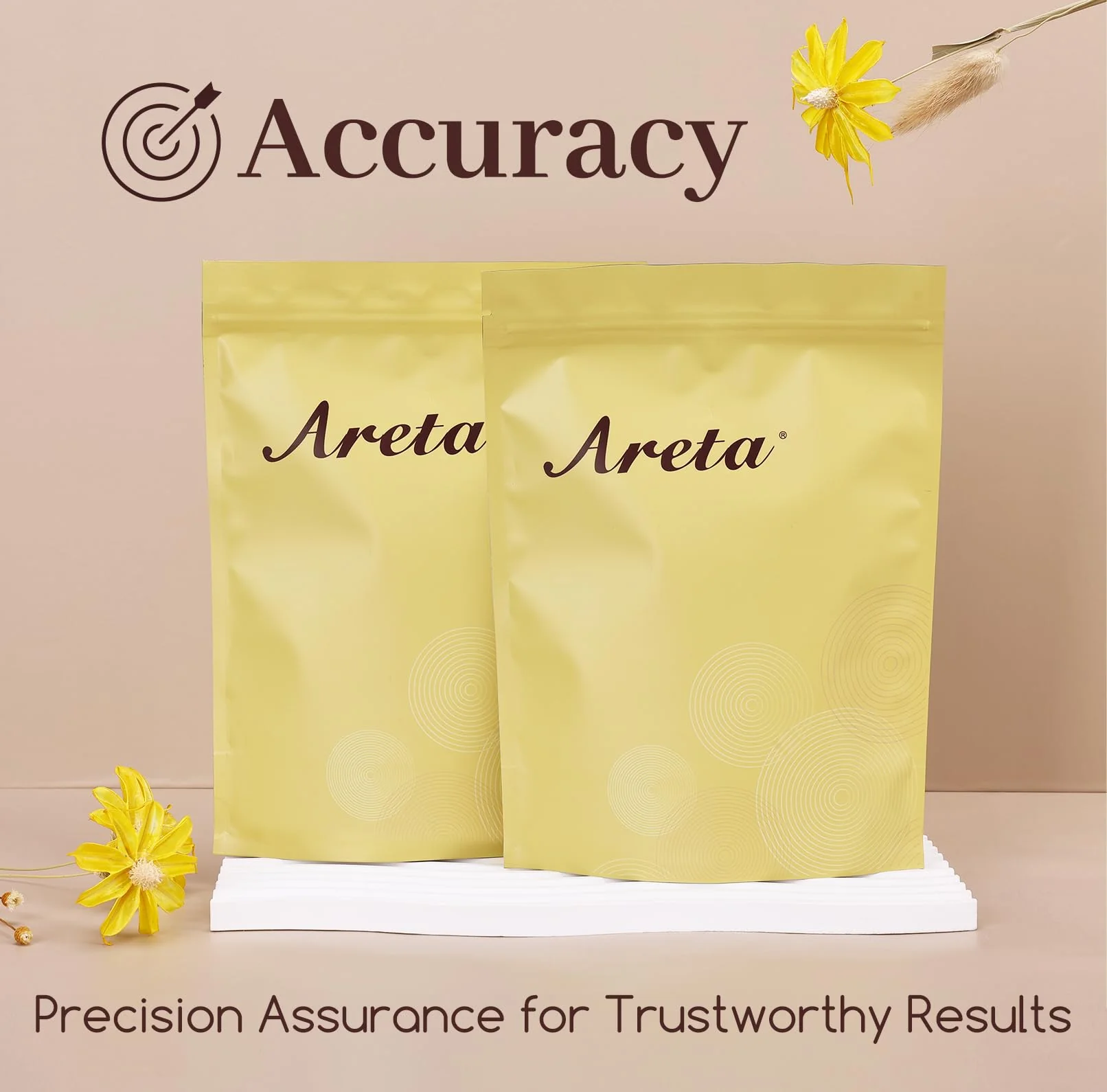 Areta Pregnancy Test Strips: 50-Pack hCG Tests, Highly Accurate and Rapid Results for Early Detection The Day After Your Missed Period | Expiration Date 11/24/2026 - Image 5