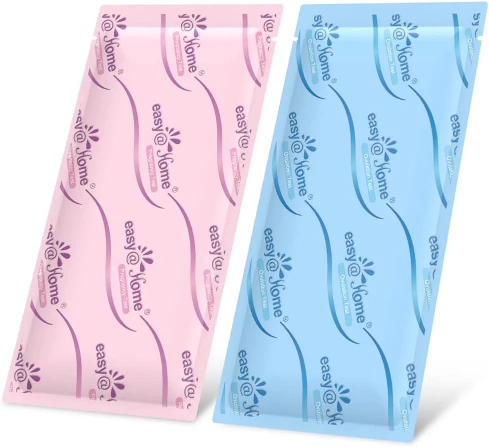 Easy@Home 100 Ovulation Test and 20 Pregnancy Test Strips, FSA Eligible Ovulation Test Kit Powered by Premom Ovulation Predictor Free iOS&Android APP,100LH +20HCG--Package May Vary - Image 9