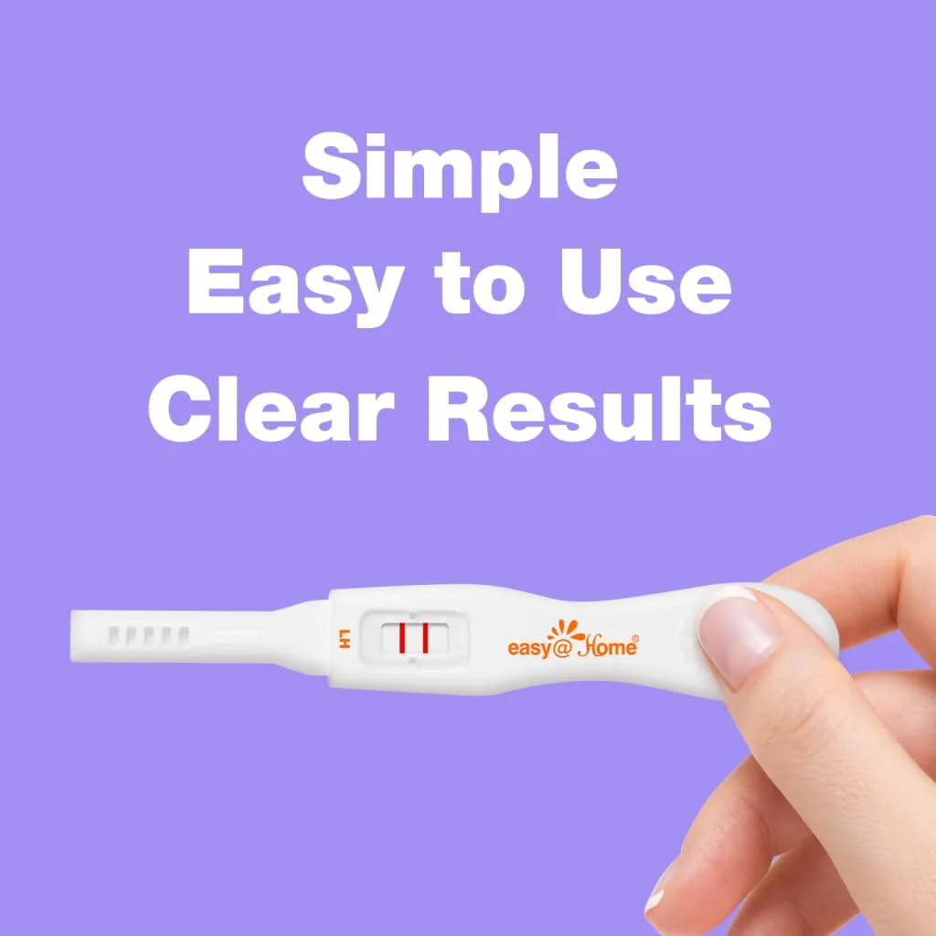 Easy@Home 25 Ovulation Predictor Kit Test Sticks, FSA Eligible Midstream Fertility Tests, Powered by Premom Ovulation Predictor App and Period Tracking - Image 4