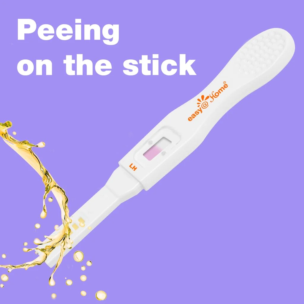 Easy@Home 25 Ovulation Predictor Kit Test Sticks, FSA Eligible Midstream Fertility Tests, Powered by Premom Ovulation Predictor App and Period Tracking - Image 5