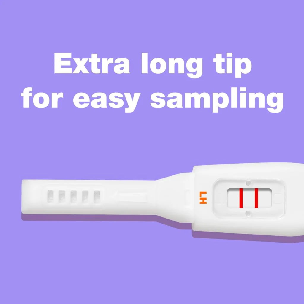 Easy@Home 25 Ovulation Predictor Kit Test Sticks, FSA Eligible Midstream Fertility Tests, Powered by Premom Ovulation Predictor App and Period Tracking - Image 7