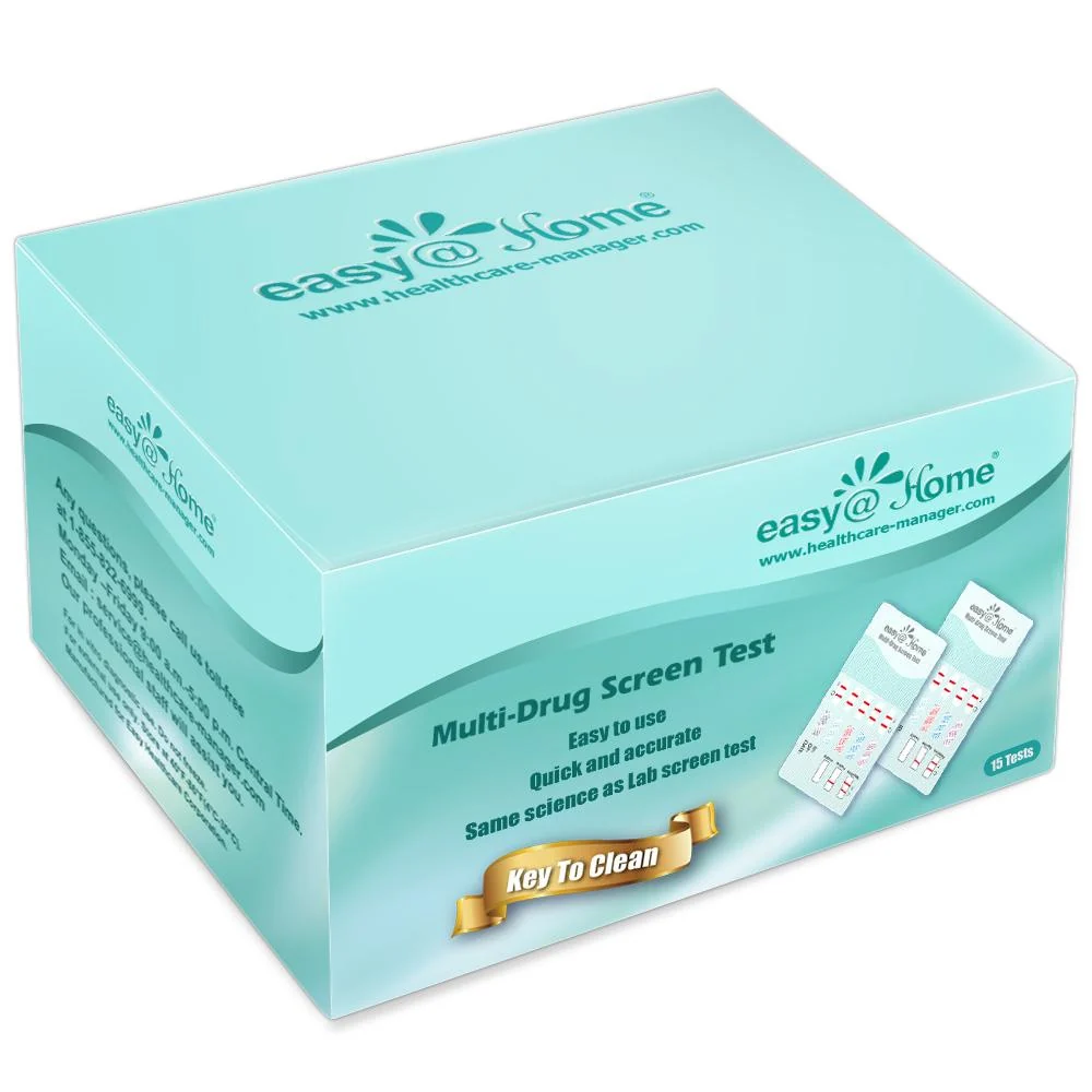 Easy@Home 9 Panel Instant Urine Dip Drug Test, Testing - AMP,BUP,BZO,COC,MOP,MTD,OXY,PPX,THC  #EDOAP-295 - Image 9