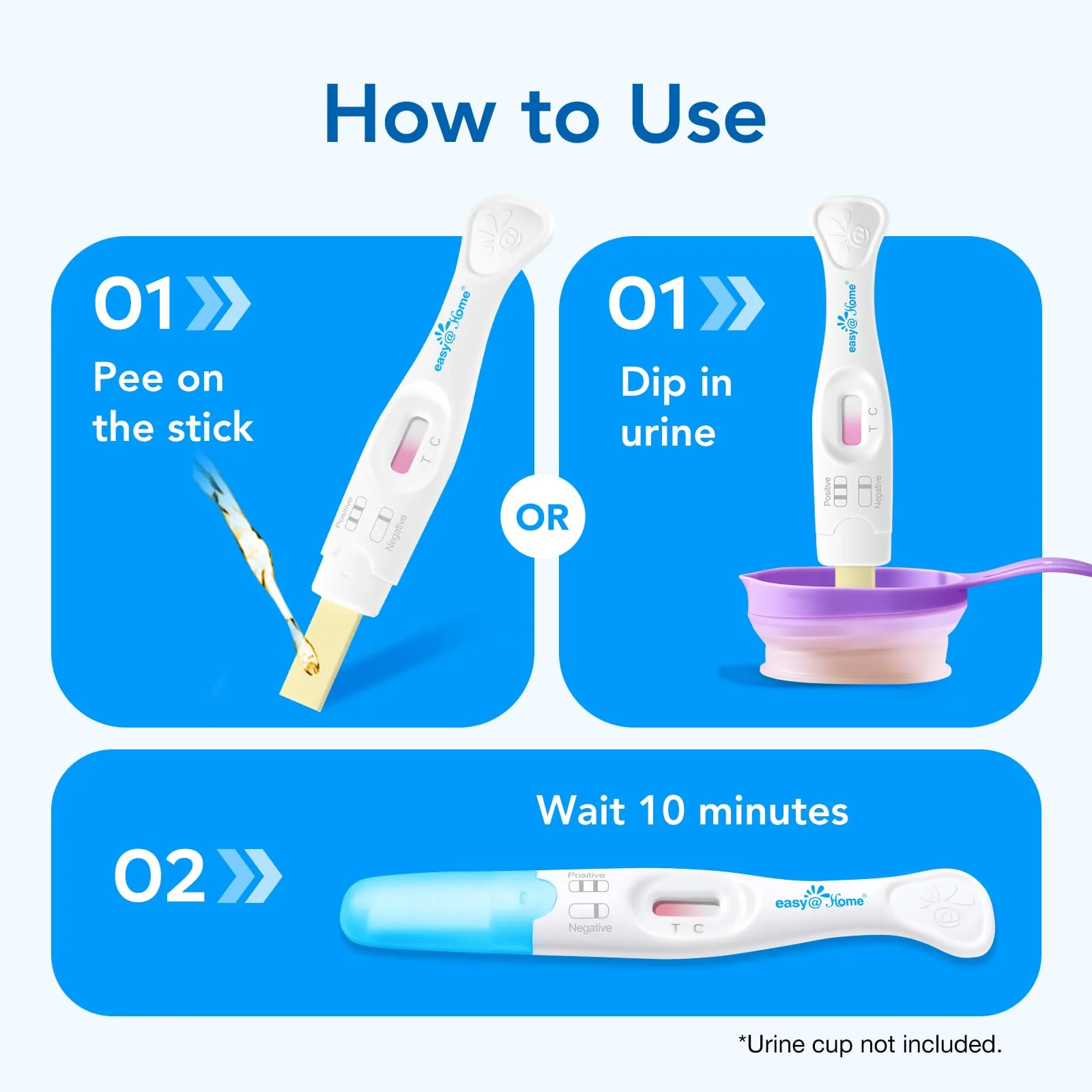 Easy@Home FSH Test Kit for Women - At-Home Hormone & Cycle Tracking with Premom App | Midstream Urine Test for Female Hormone Tracking | Reliable & Quick Results | 5 Tests - Image 8