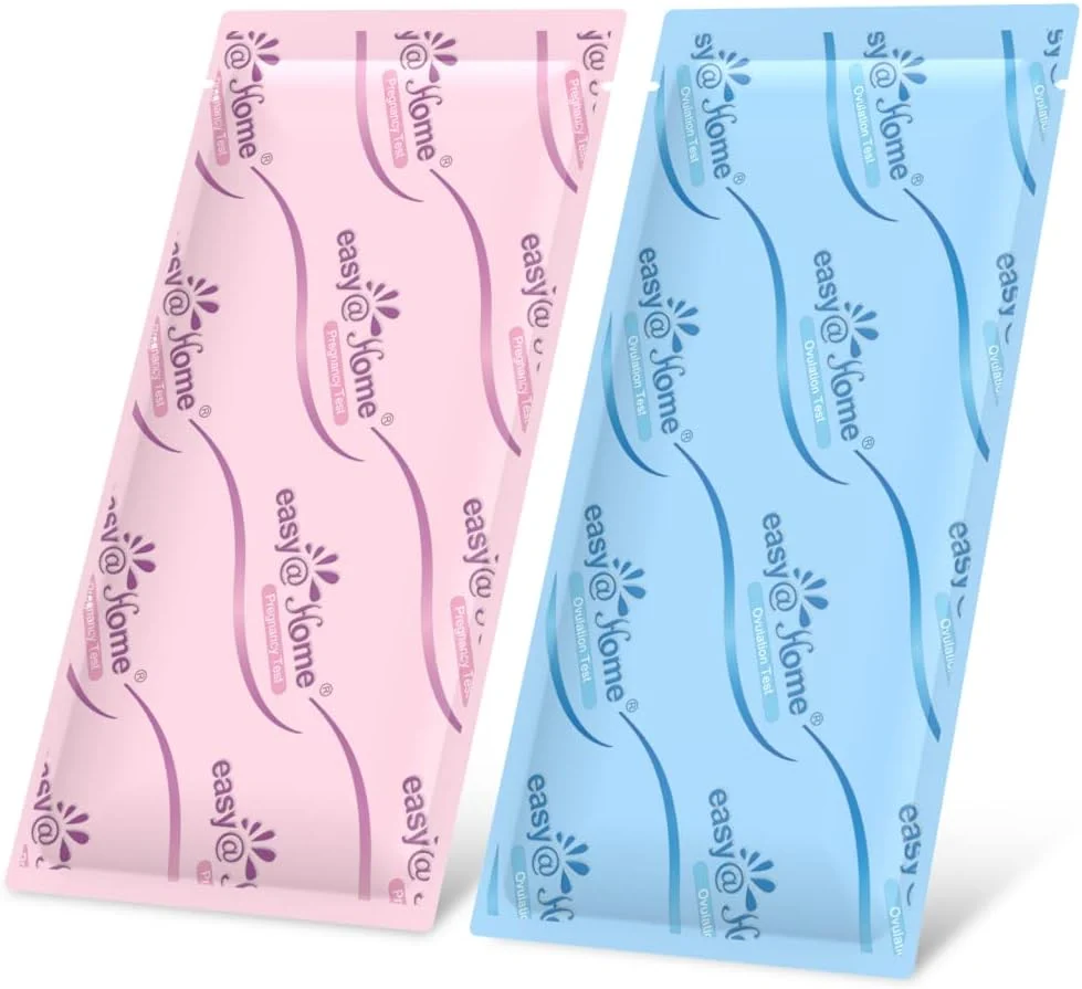 Easy@Home Ovulation & Pregnancy Test Strips Kit: 40 Ovulation Strips and 10 Pregnancy Tests– Accurate Fertility Tracker OPK - Powered by Premom Ovulation APP | 40LH + 10HCG + 50 Urine Cups - Image 9