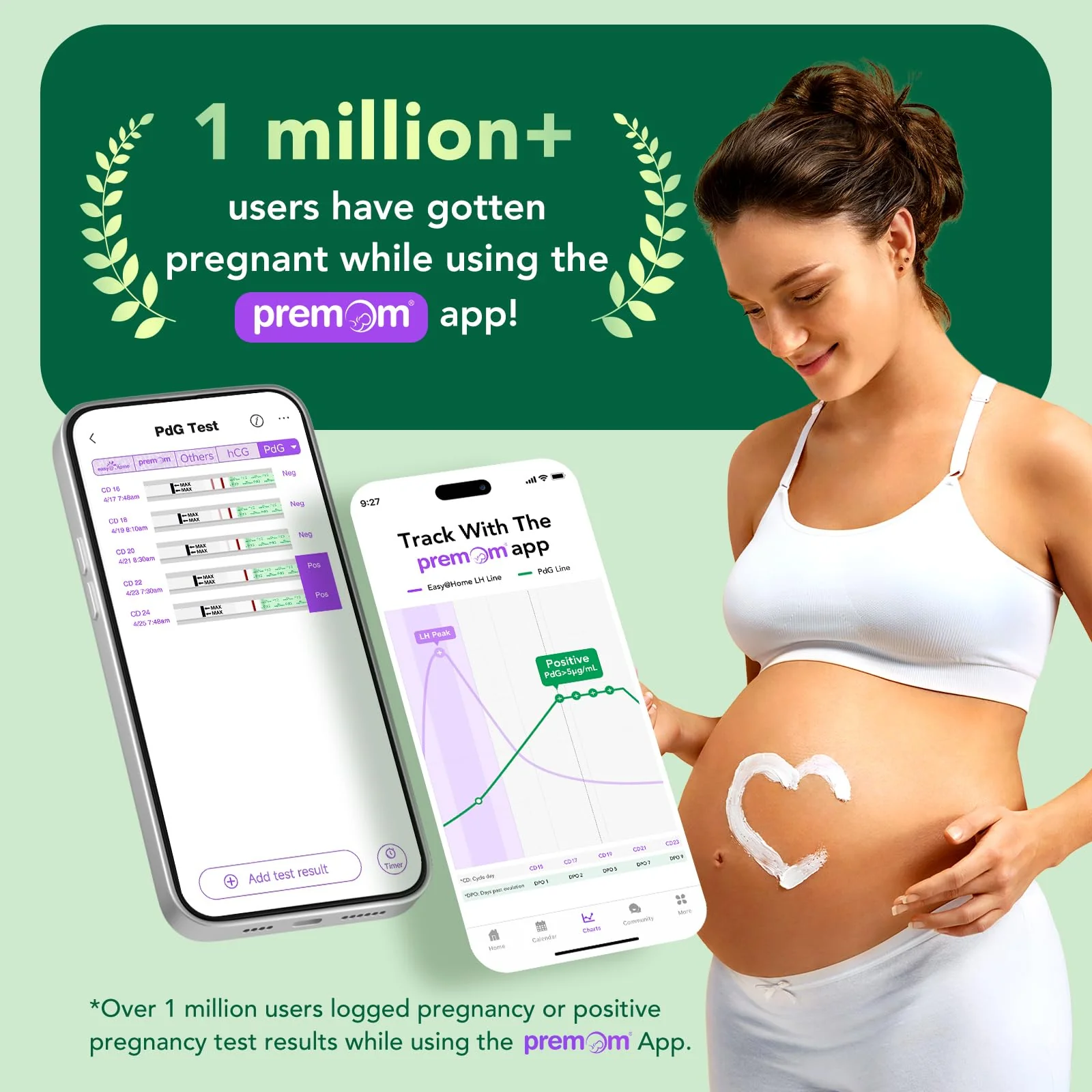 Easy@Home PdG Test Strips: 5 Pack - Track Ovulation Insights with Progesterone Urine Tests – at Home Fertility Test for Women with Premom Ovulation App - PdG (Pregnanediol Glucuronide) Tests - Image 8