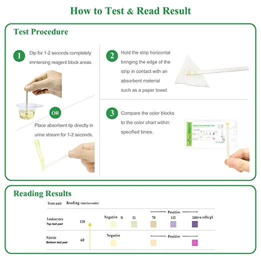 Easy@Home Urinary Tract Infection Test Strips, 10 Pack-FDA Approved - Image 6