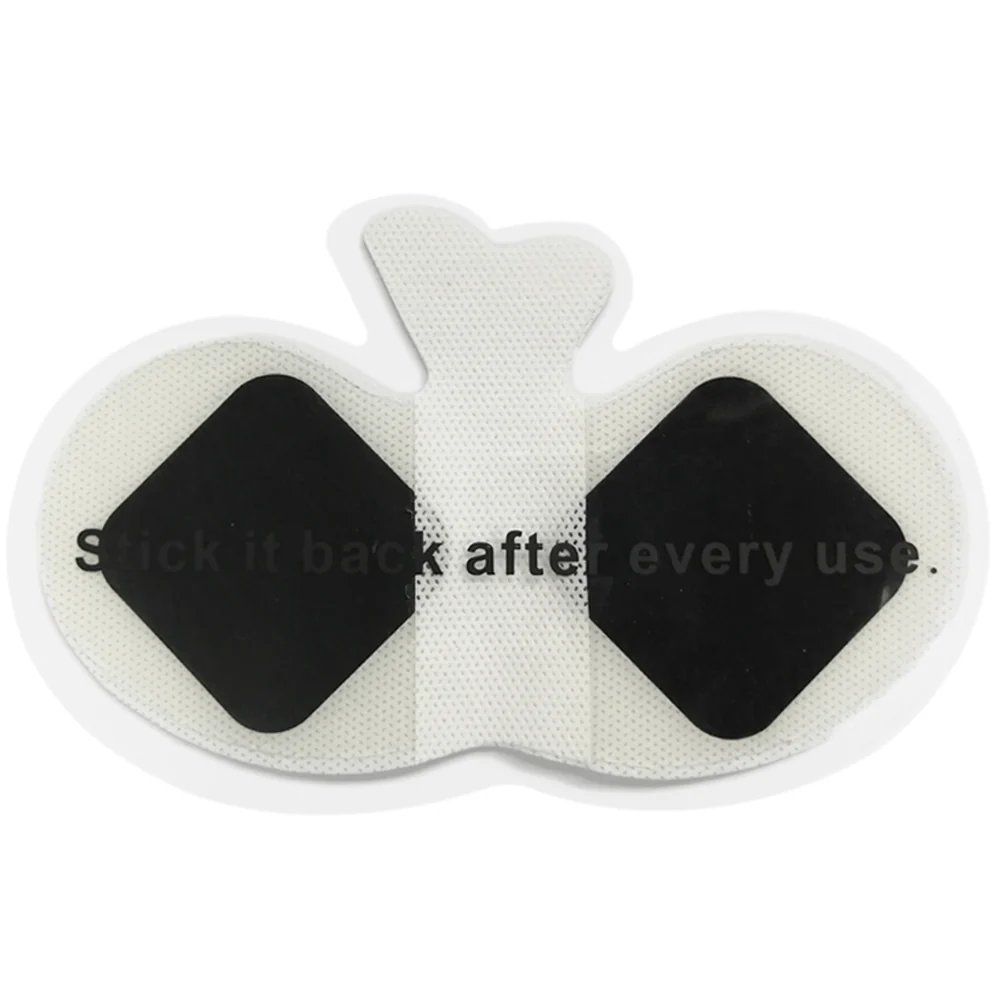 Easy@Home Tens Unit Wireless Electrode Pads Self Stick Carbon Pads, 4 Pack 6.5" x 3" Reusable - Non Irritating Design Pulse Massagers Replacement ETP015 - Image 3