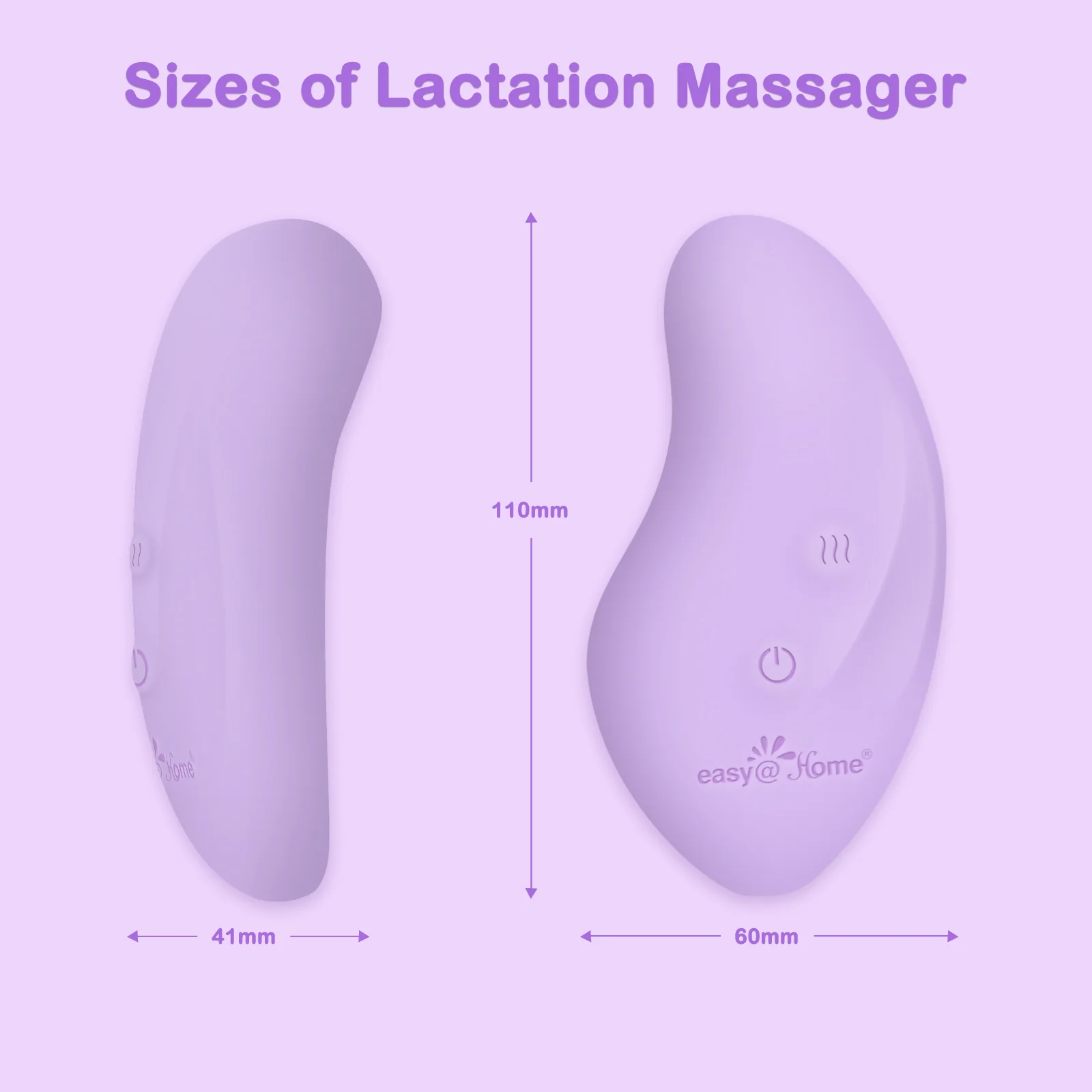 Lactation Massager Breastfeeding Stimulator: 2-in-1 Nursing Baby Pump Mom Breast Support | Warming Sore Tenderness Relief Nipple Massage | Postpartum Essential | Improves Breastmilk Flow EHL038 - Image 10