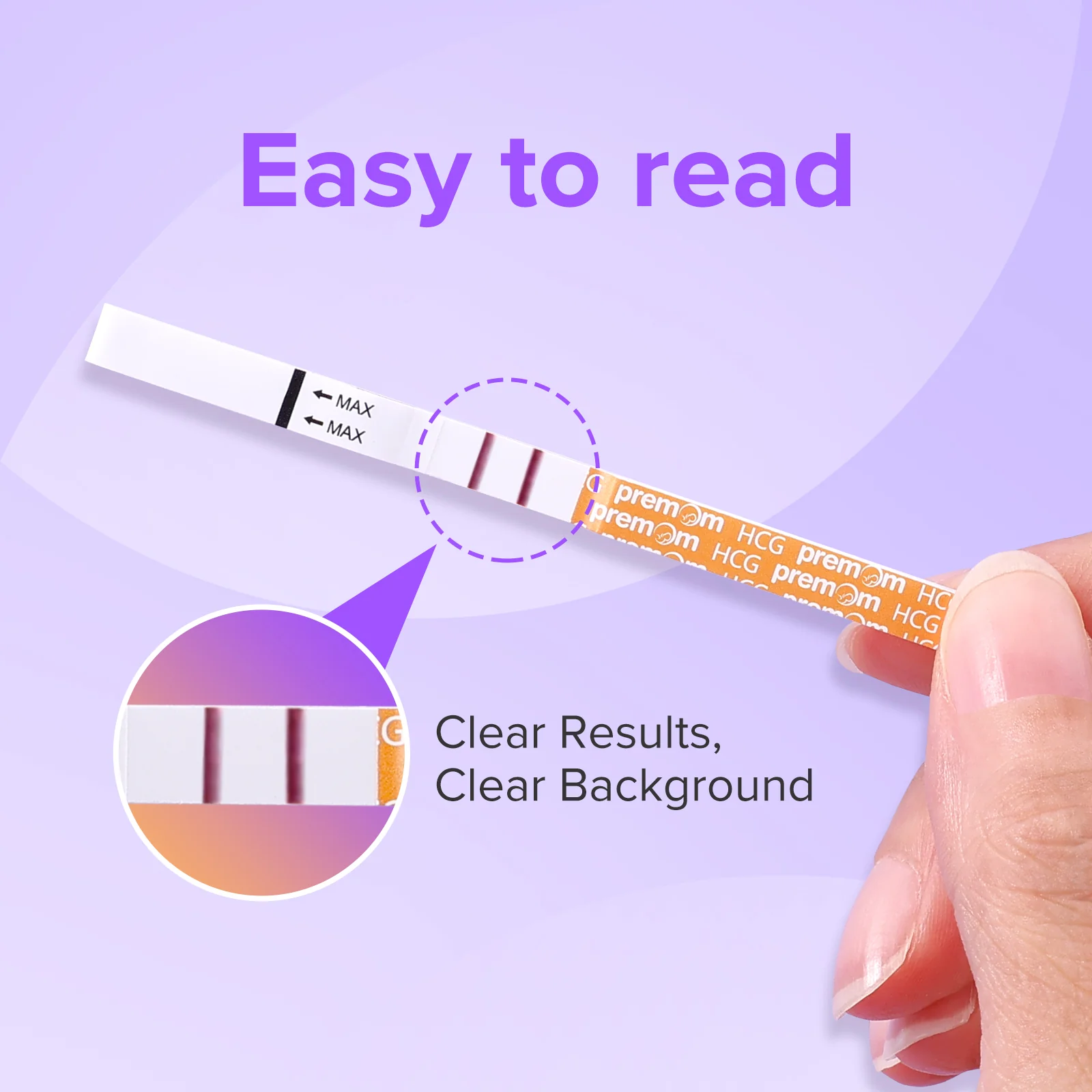 Premom Pregnancy Test Strips: Early Detection Pregnant Test Kits- 20 Pack - Image 5