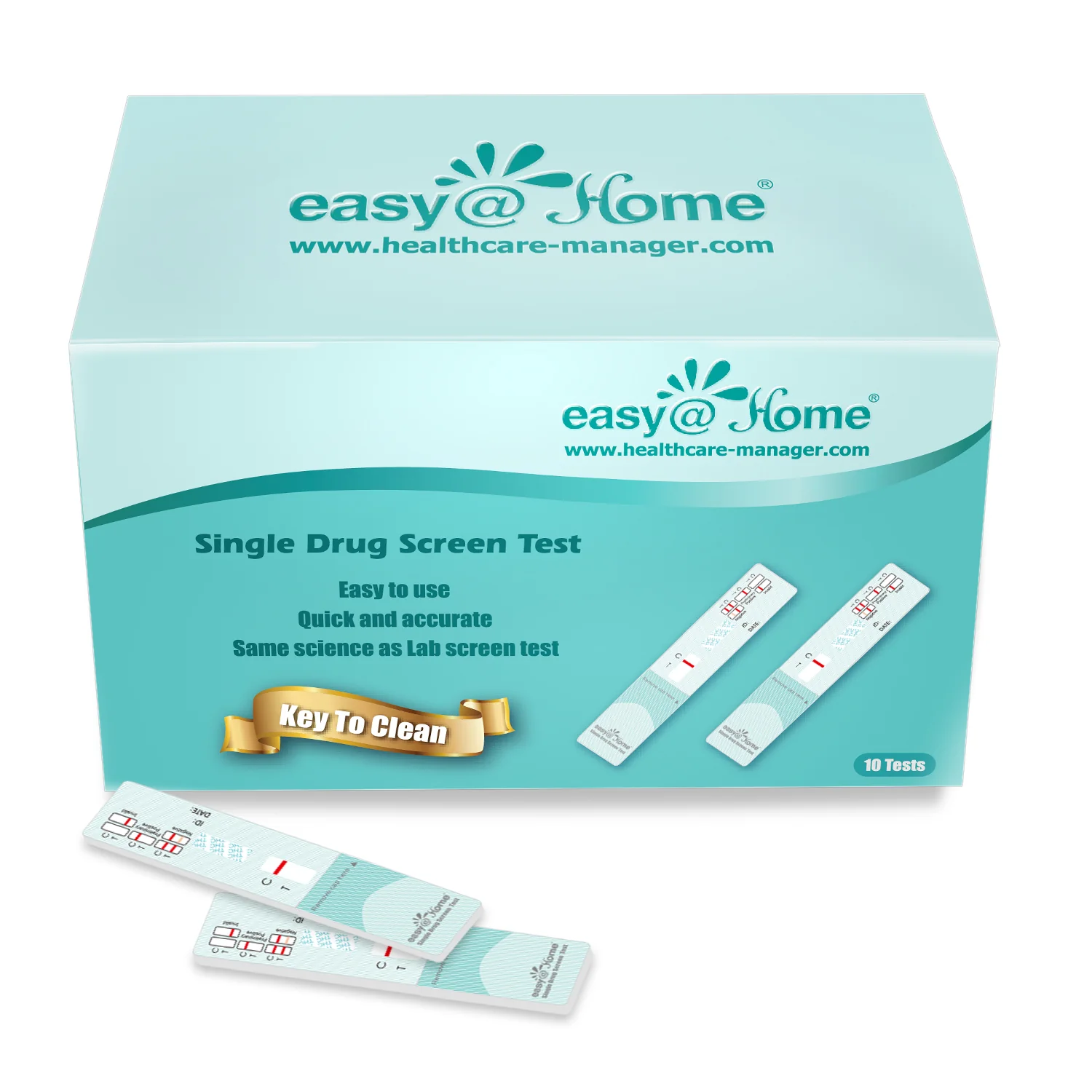 Easy@Home Drug Test Single Panel Barbiturates / BAR Kit EDBA-114 - Image 3