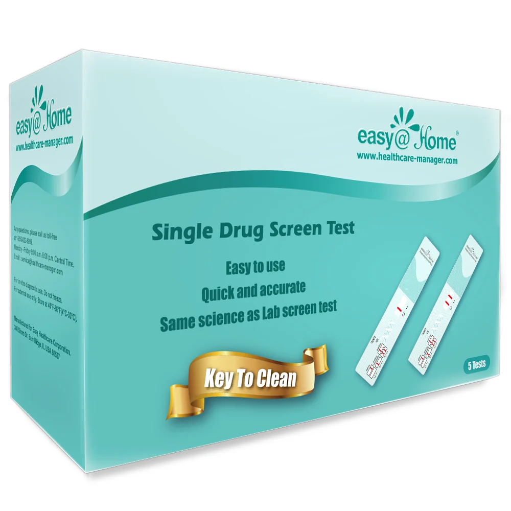 Easy@Home Drug Test Single Panel Benzodiazepines / BZO Urine Kit EDBZ-114 - Image 4