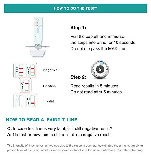 Easy@Home Drug Test Single Panel Methadone / MTD Kit EDMT-114 - Image 6