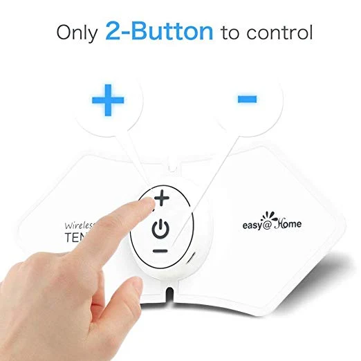 Easy@Home Wireless Rechargeable TENS Unit, FSA Eligible Muscle Stimulator and Pain Relief TENS Pulse Massager - FDA Cleared for OTC Cleared Pain Relief EHE016 - Image 3
